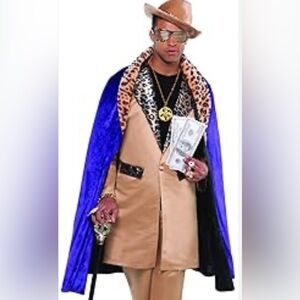 Nwt- Halloween 🎃 costume- Old School Playa' Cape Costume